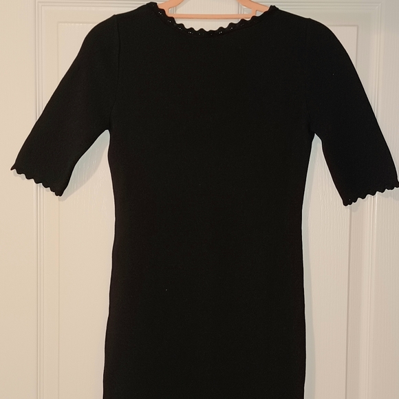 ZARA POLYAMIDE SWEATER HALF SLEEVE SHORT CURVY BOD - Picture 4 of 7